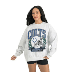 Indianapolis Colts  Gameday Couture Women's Heritage Premium Fleece Pullover Sweatshirt