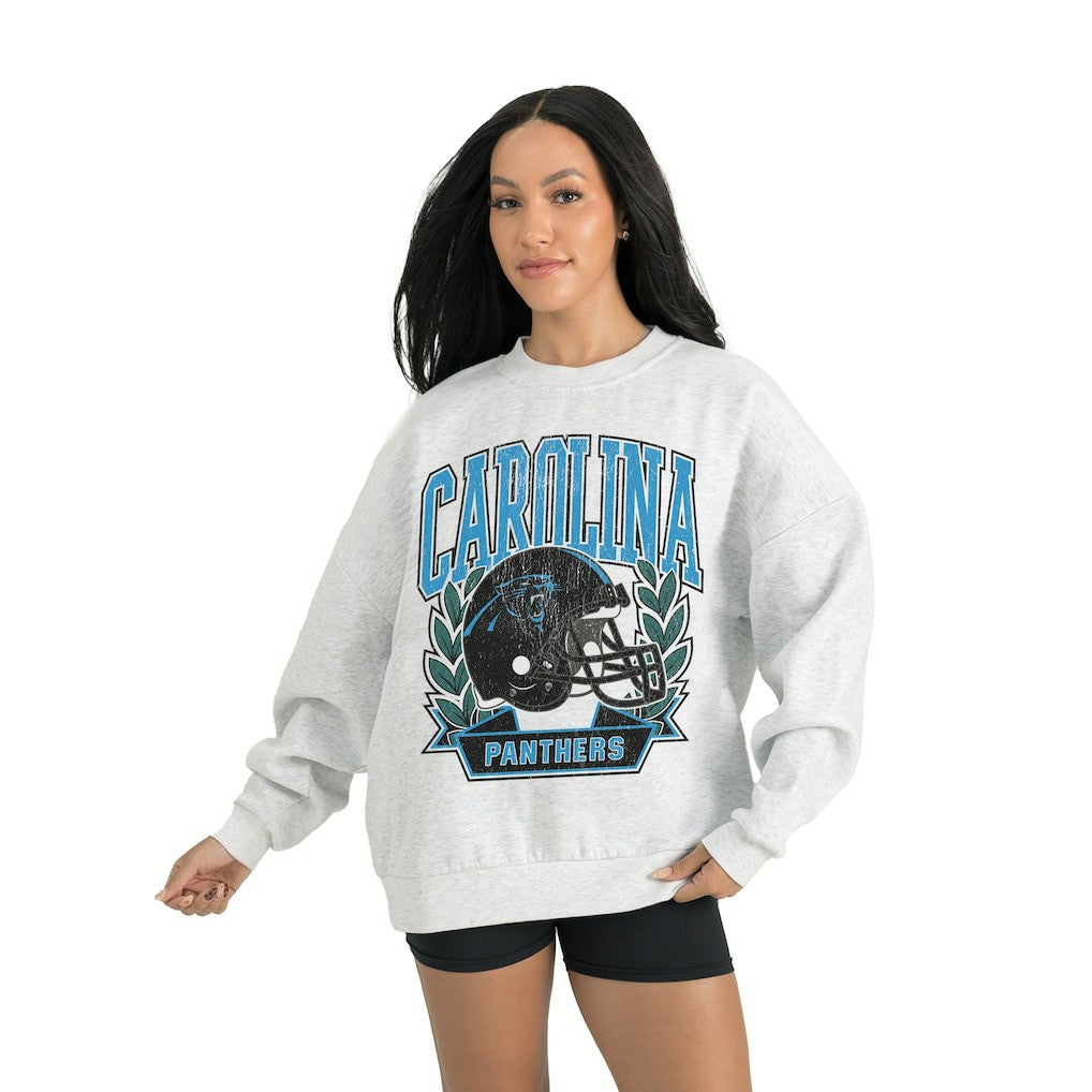 Carolina Panthers  Gameday Couture Women's Heritage Premium Fleece Pullover Sweatshirt