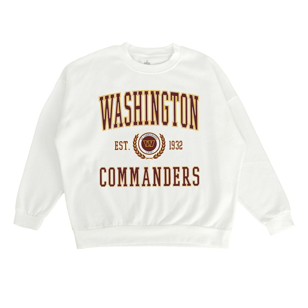 Washington Commanders  Gameday Couture Women's Timeless Triumph Premium Fleece Pullover Sweatshirt