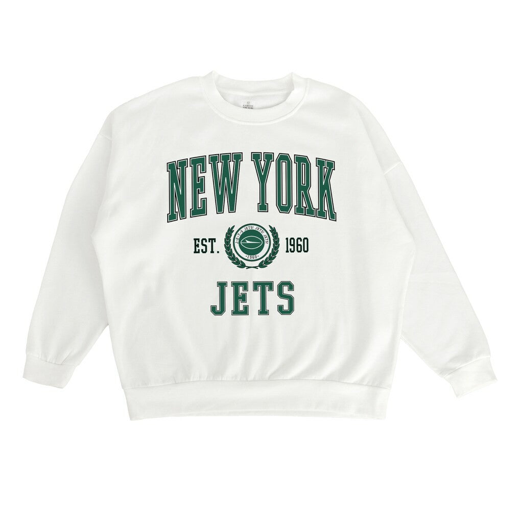 New York Jets  Gameday Couture Women's Timeless Triumph Premium Fleece Pullover Sweatshirt