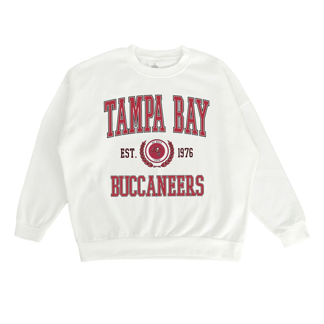 Tampa Bay Buccaneers  Gameday Couture Women's Timeless Triumph Premium Fleece Pullover Sweatshirt