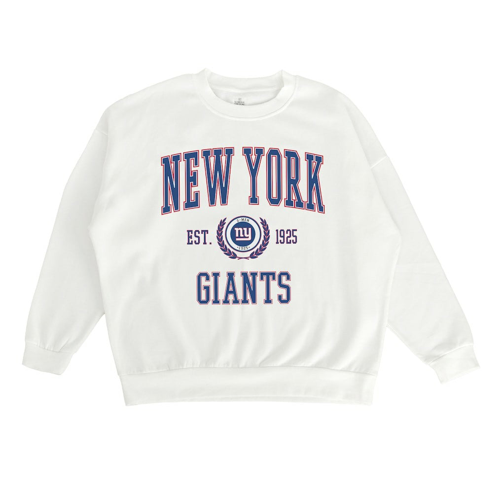 New York Giants  Gameday Couture Women's Timeless Triumph Premium Fleece Pullover Sweatshirt
