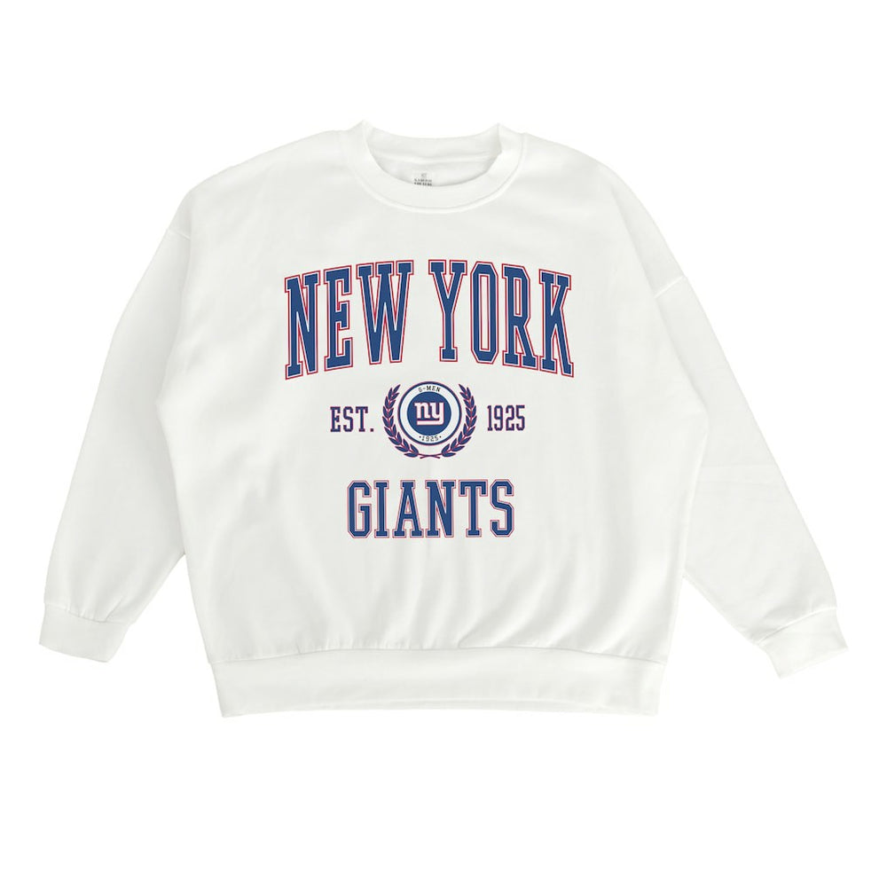 New York Giants  Gameday Couture Women's Timeless Triumph Premium Fleece Pullover Sweatshirt
