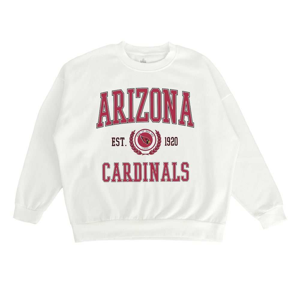 Arizona Cardinals  Gameday Couture Women's Timeless Triumph Premium Fleece Pullover Sweatshirt