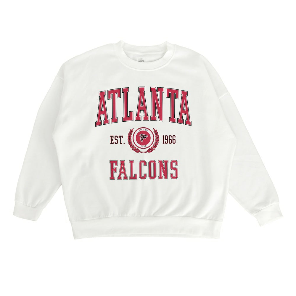 Atlanta Falcons  Gameday Couture Women's Timeless Triumph Premium Fleece Pullover Sweatshirt