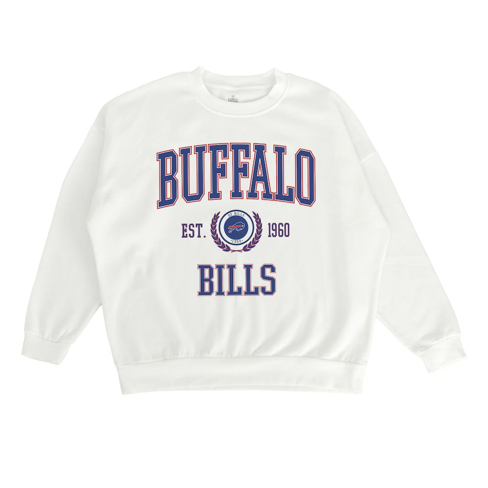 Buffalo Bills  Gameday Couture Women's Timeless Triumph Premium Fleece Pullover Sweatshirt