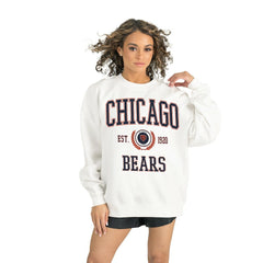 Chicago Bears  Gameday Couture Women's Timeless Triumph Premium Fleece Pullover Sweatshirt