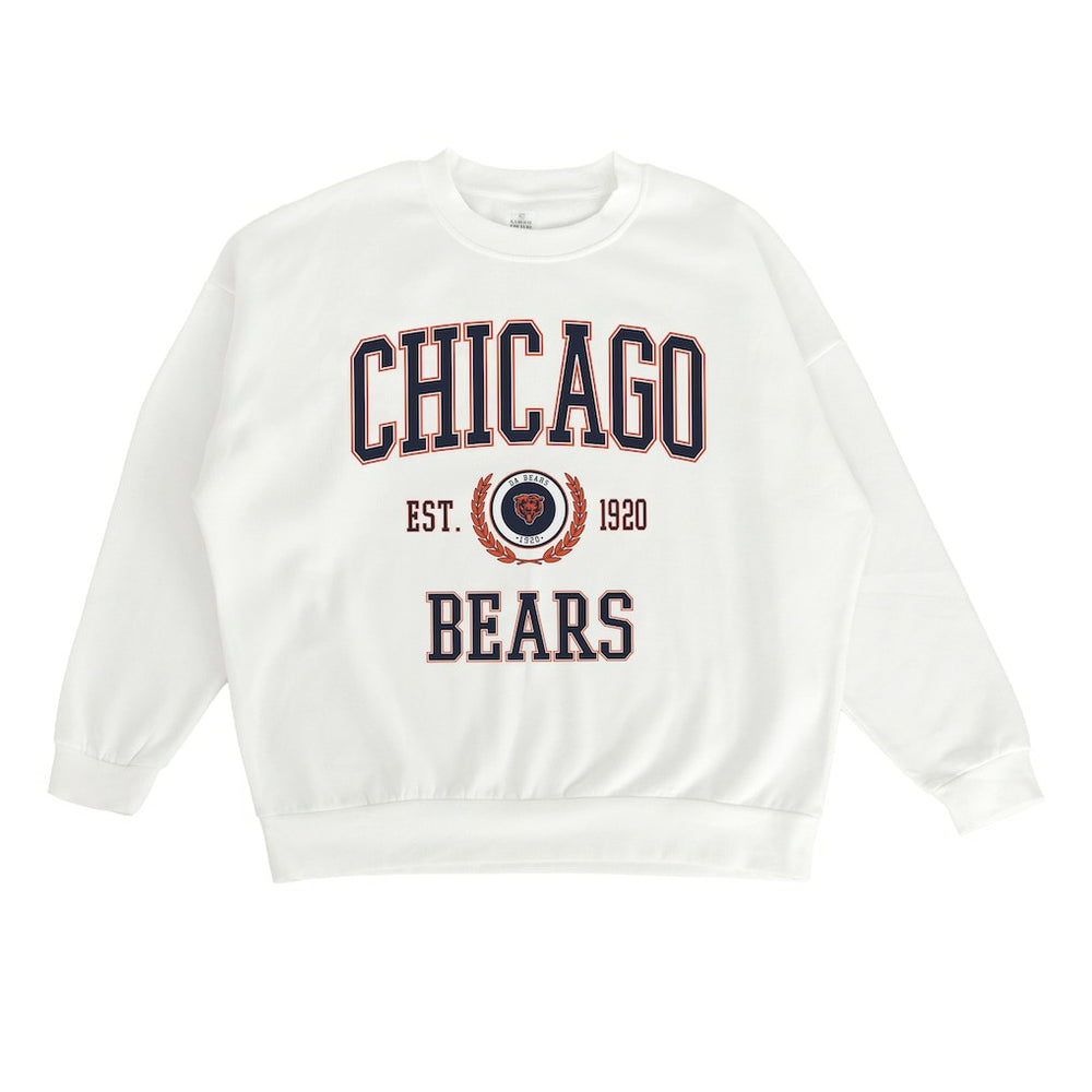 Chicago Bears  Gameday Couture Women's Timeless Triumph Premium Fleece Pullover Sweatshirt