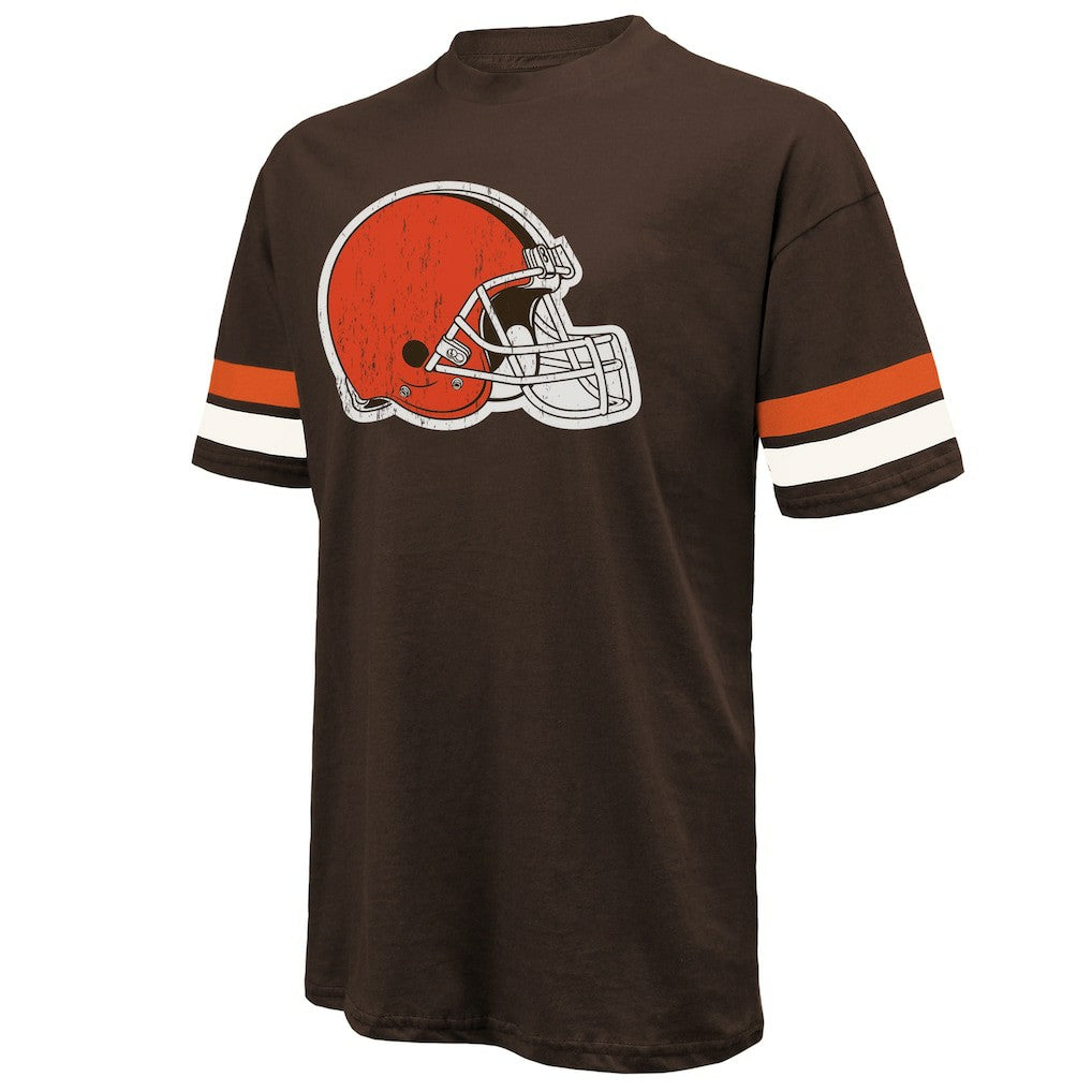 Cleveland Browns  Shedeur Sanders  Majestic Threads 2025 NFL Draft Oversized T-Shirt