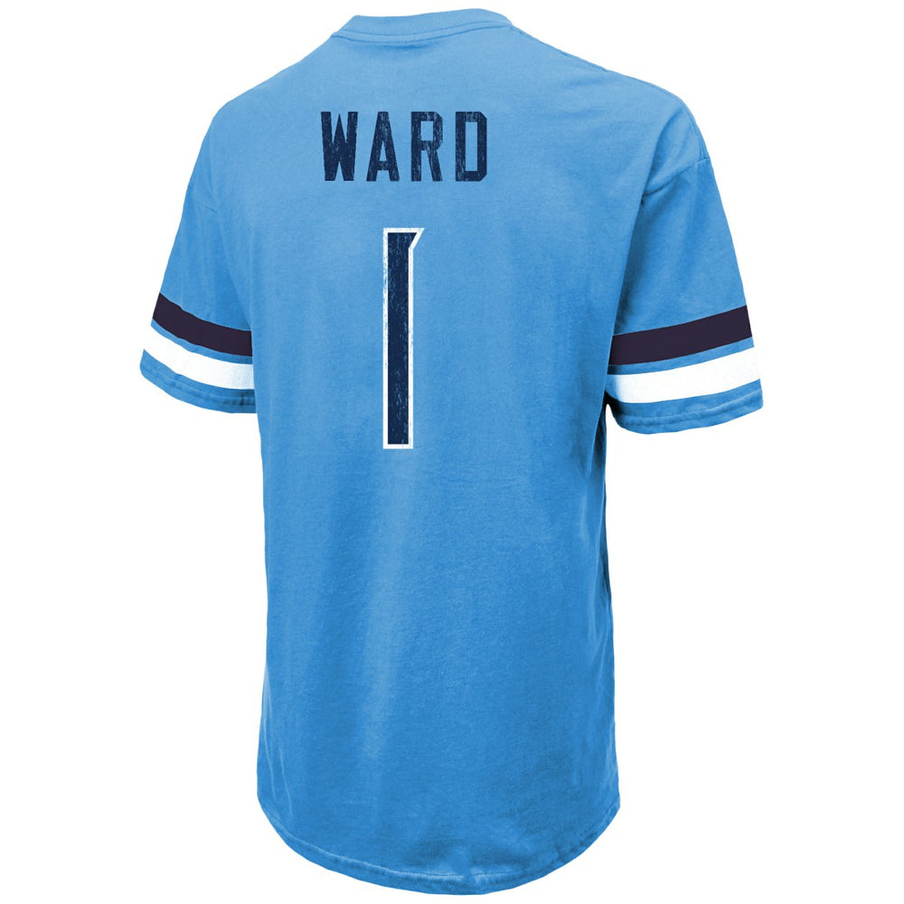 Tennessee Titans  Cam Ward  Majestic Threads 2025 NFL Draft First Round Pick Oversized T-Shirt