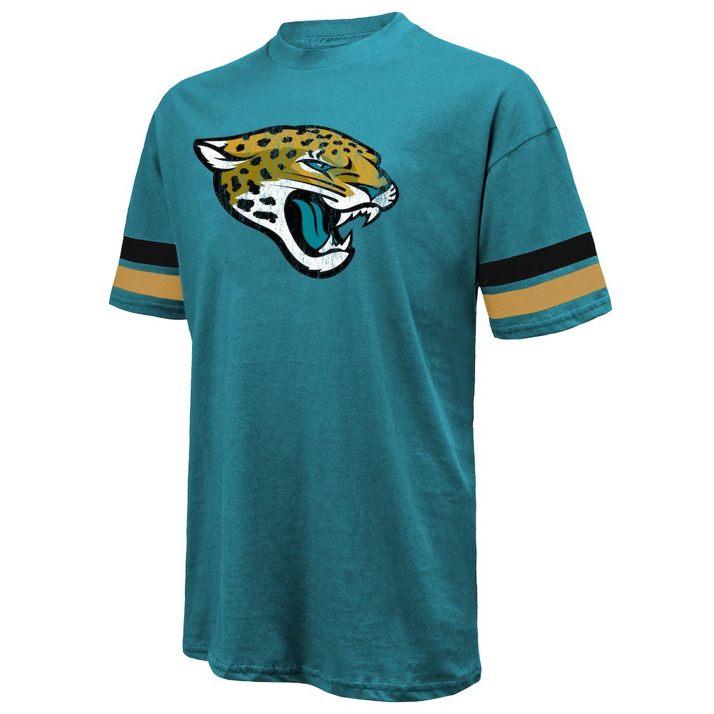 Jacksonville Jaguars  Travis Hunter  Majestic Threads 2025 NFL Draft First Round Pick Oversized T-Shirt