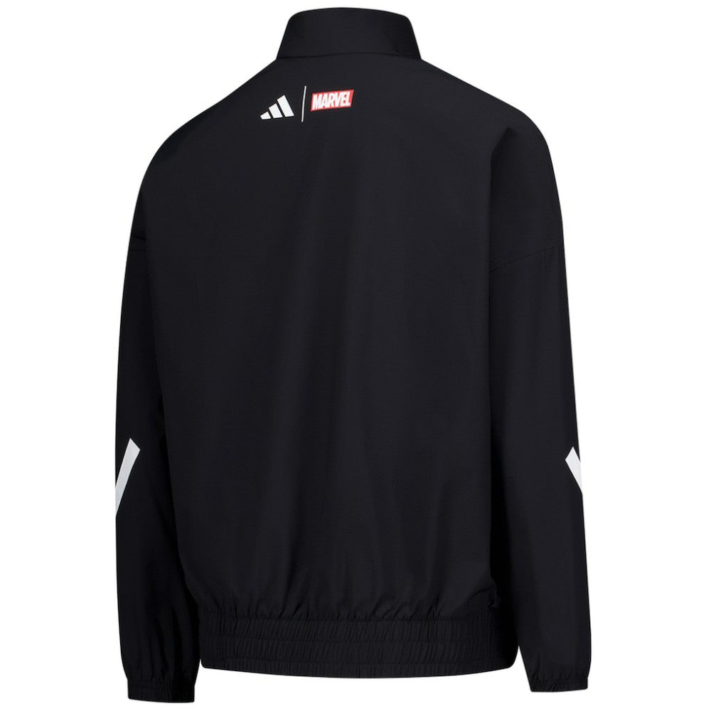 Real Madrid x Marvel Youth Anthem Full-Zip Jacket Black - Adidas