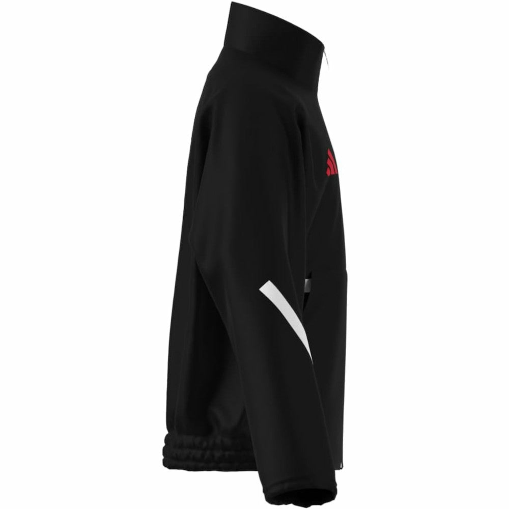 Manchester United Youth 2025/26 Club Anthem Full-Zip Jacket Black - Adidas