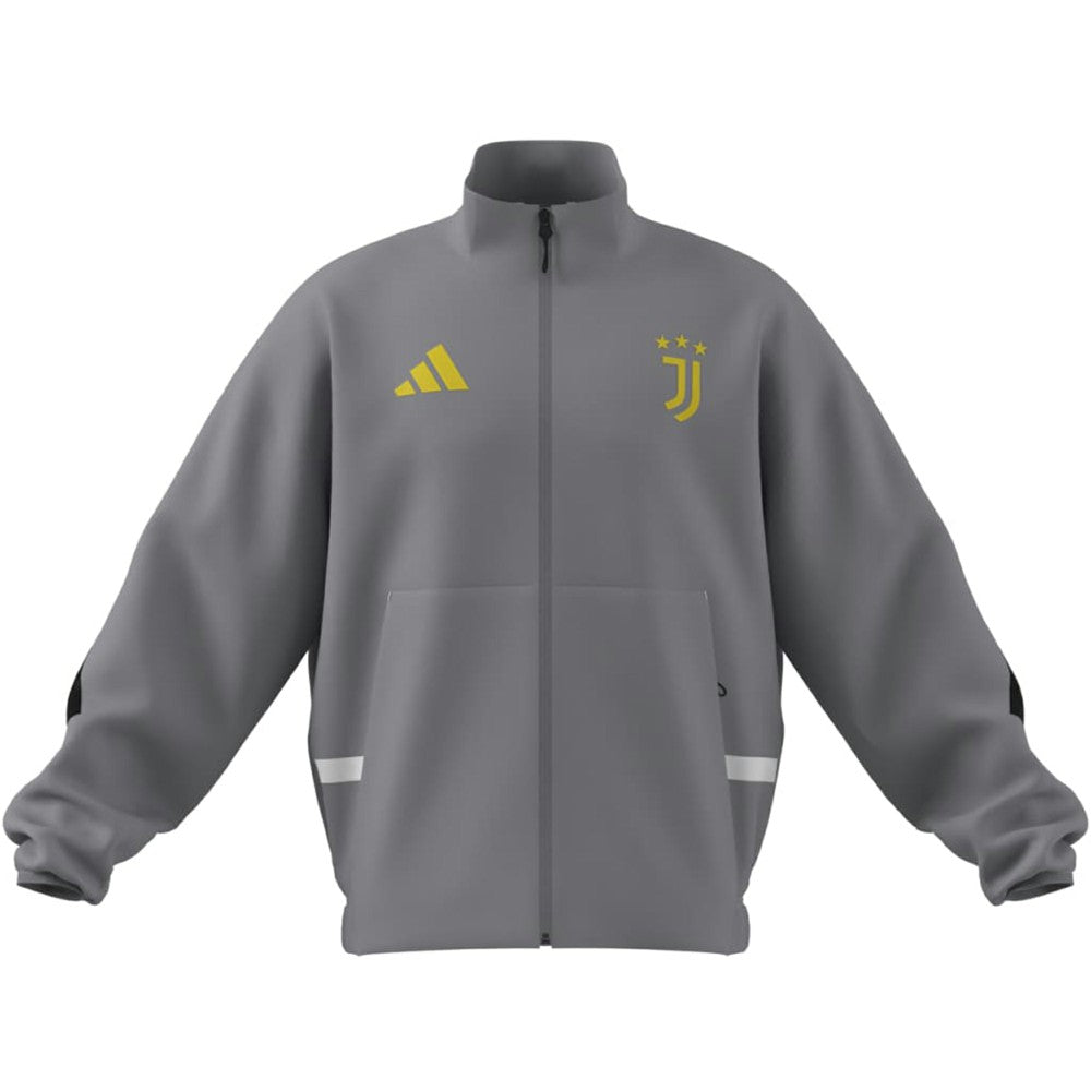 Juventus 2025/26 Club Anthem Full-Zip Jacket Gray - Adidas