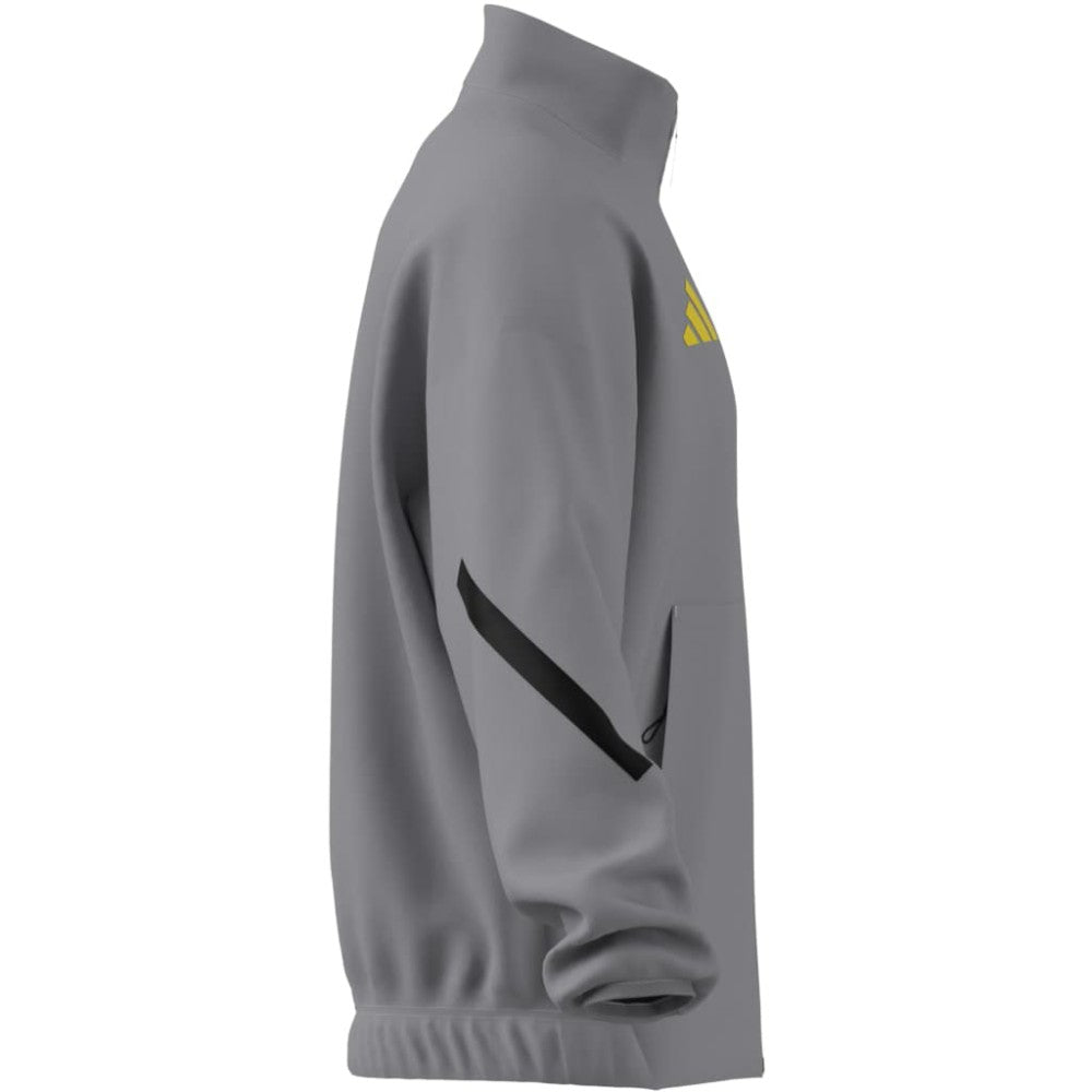 Juventus 2025/26 Club Anthem Full-Zip Jacket Gray - Adidas