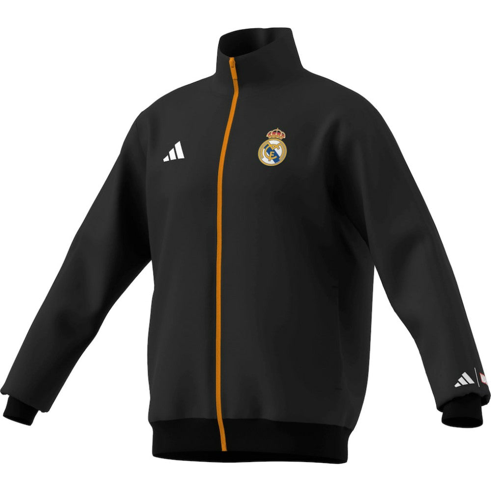 Real Madrid x Marvel Youth Track Jacket Black - Adidas