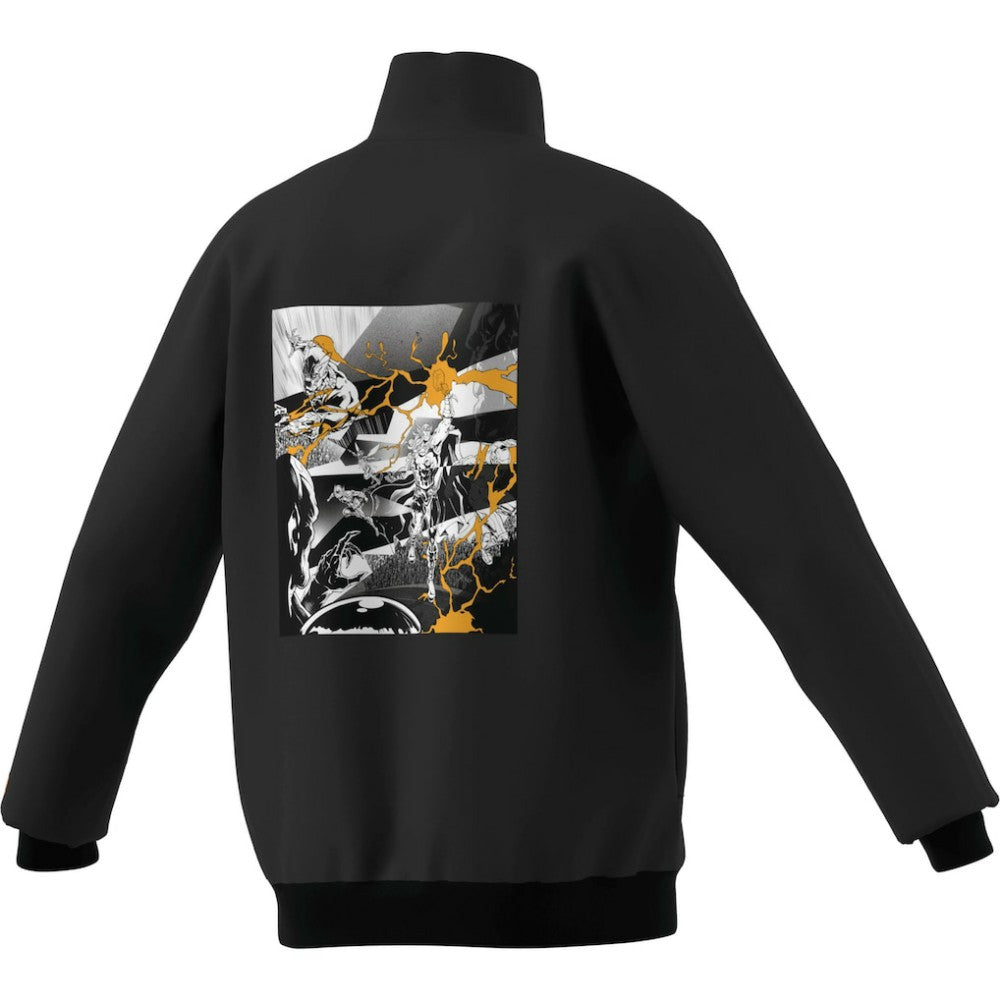 Real Madrid x Marvel Youth Track Jacket Black - Adidas