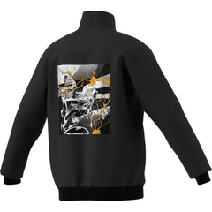 Real Madrid x Marvel Youth Track Jacket Black - Adidas