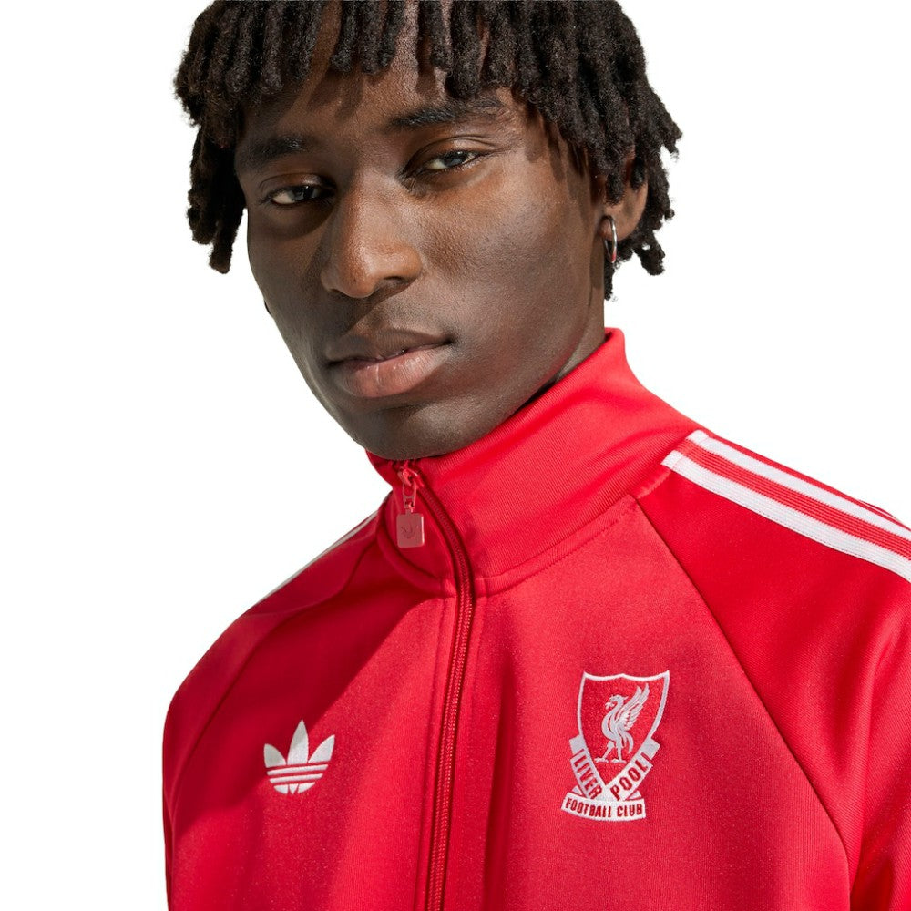Liverpool Originals Culturewear Full-Zip Track Jacket Red - Adidas