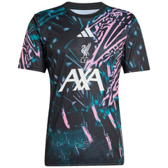 Liverpool 2025/26 Pre-Match Training Jersey Black - Adidas