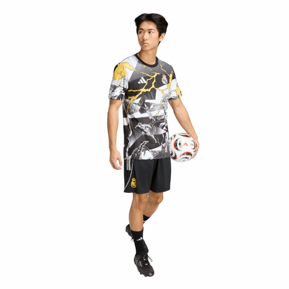 Real Madrid x Marvel AEROREADY 2025/26 Pre-Match Top White - Adidas