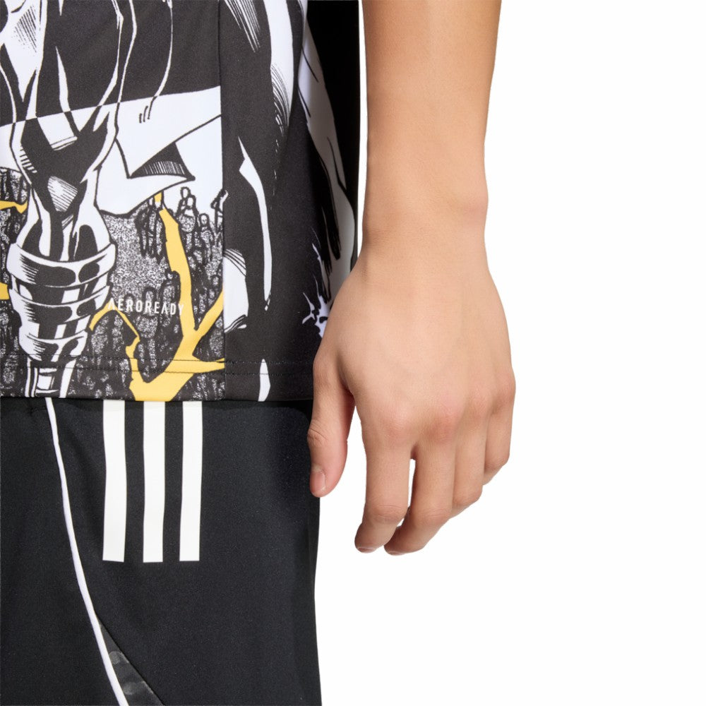 Real Madrid x Marvel AEROREADY 2025/26 Pre-Match Top White - Adidas