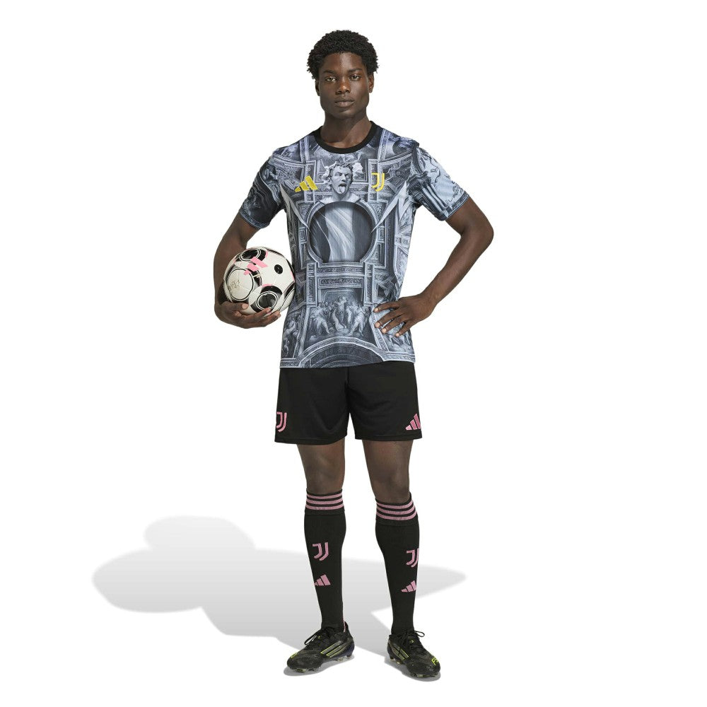 Juventus 2025/26 Pre-Match Training Jersey Black - Adidas