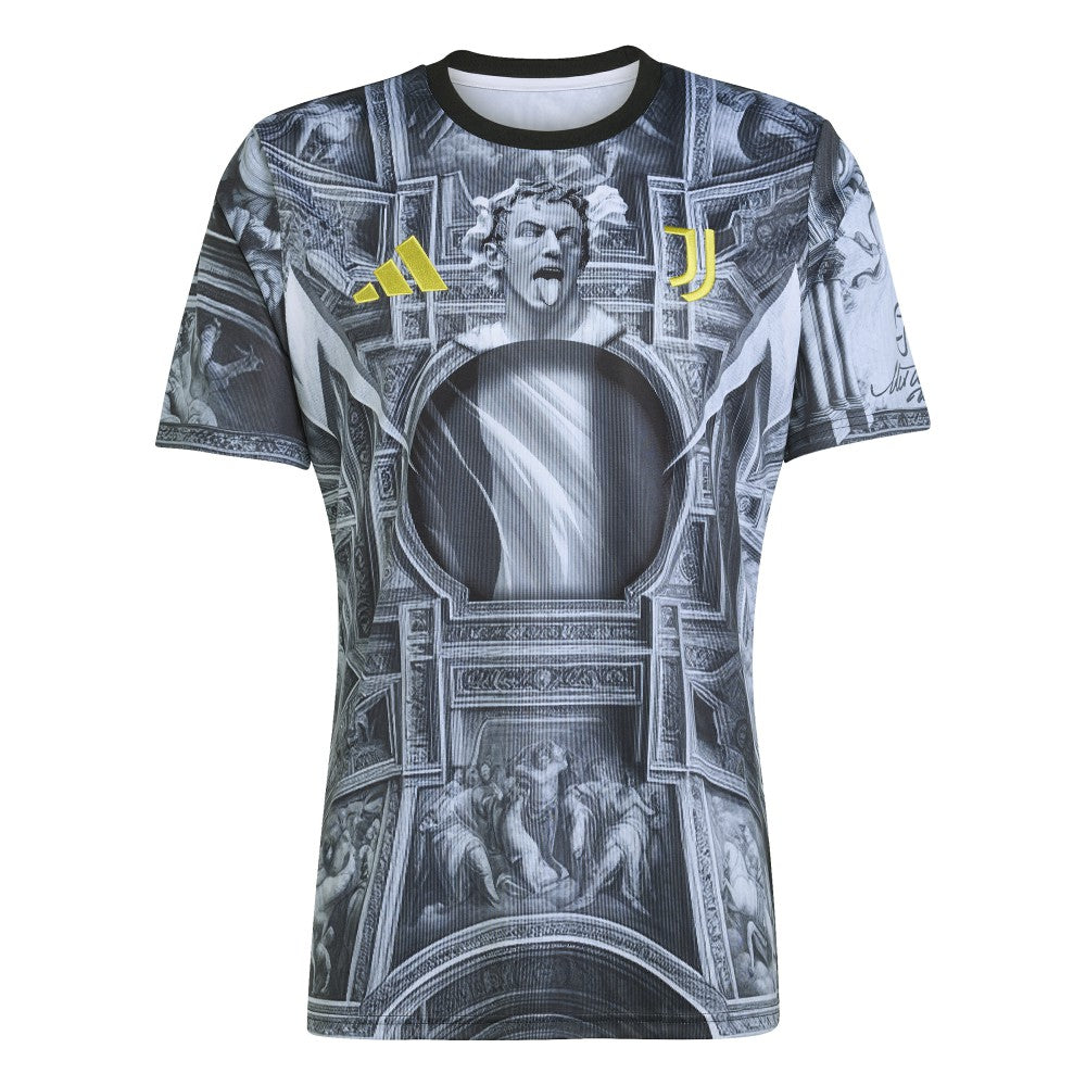 Juventus 2025/26 Pre-Match Training Jersey Black - Adidas