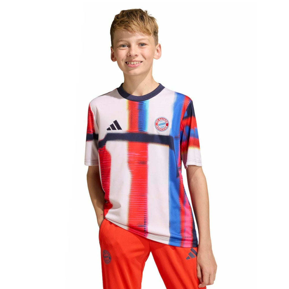 Bayern Munich Youth 2025/26 Pre-Match Training Jersey Navy - Adidas