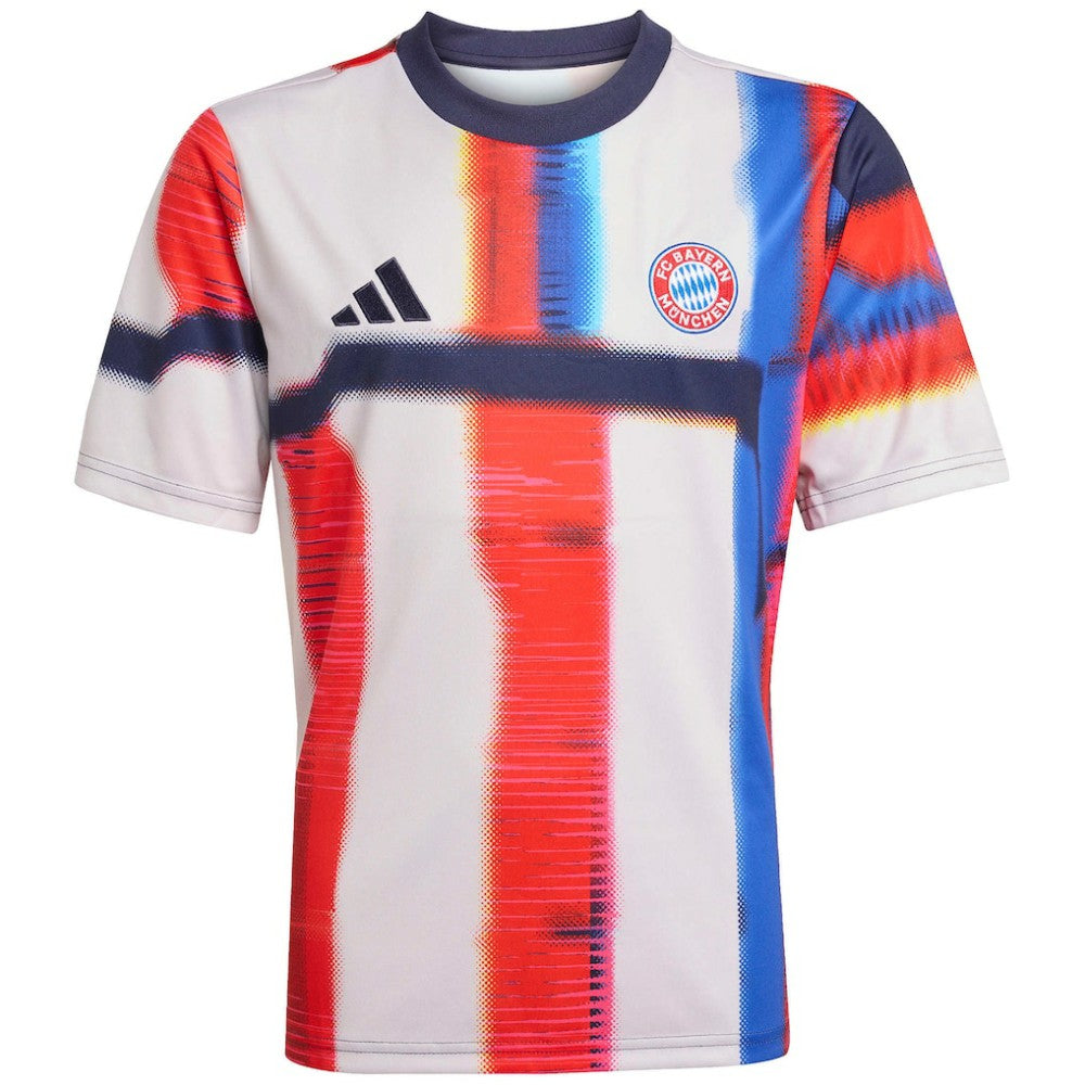 Bayern Munich Youth 2025/26 Pre-Match Training Jersey Navy - Adidas
