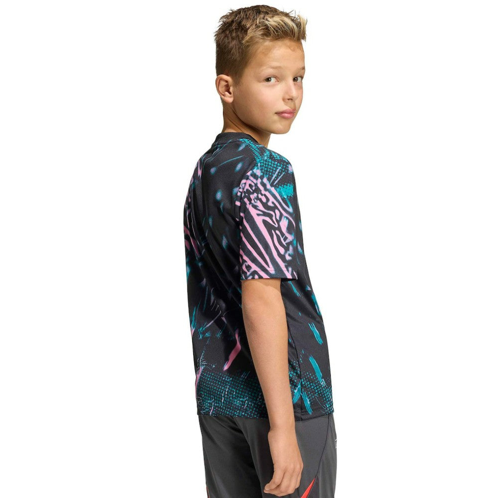 Liverpool Youth 2025/26 Pre-Match Training Jersey Black - Adidas