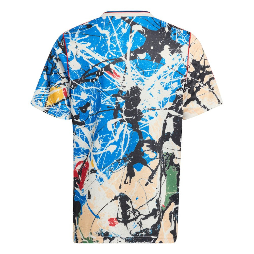 Manchester United X Stone Roses Youth Replica Jersey Blue - Adidas