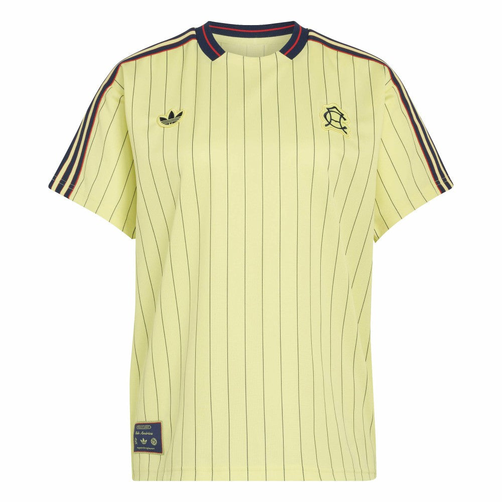 Club America Unisex Terrace Icons Jersey Yellow - Adidas