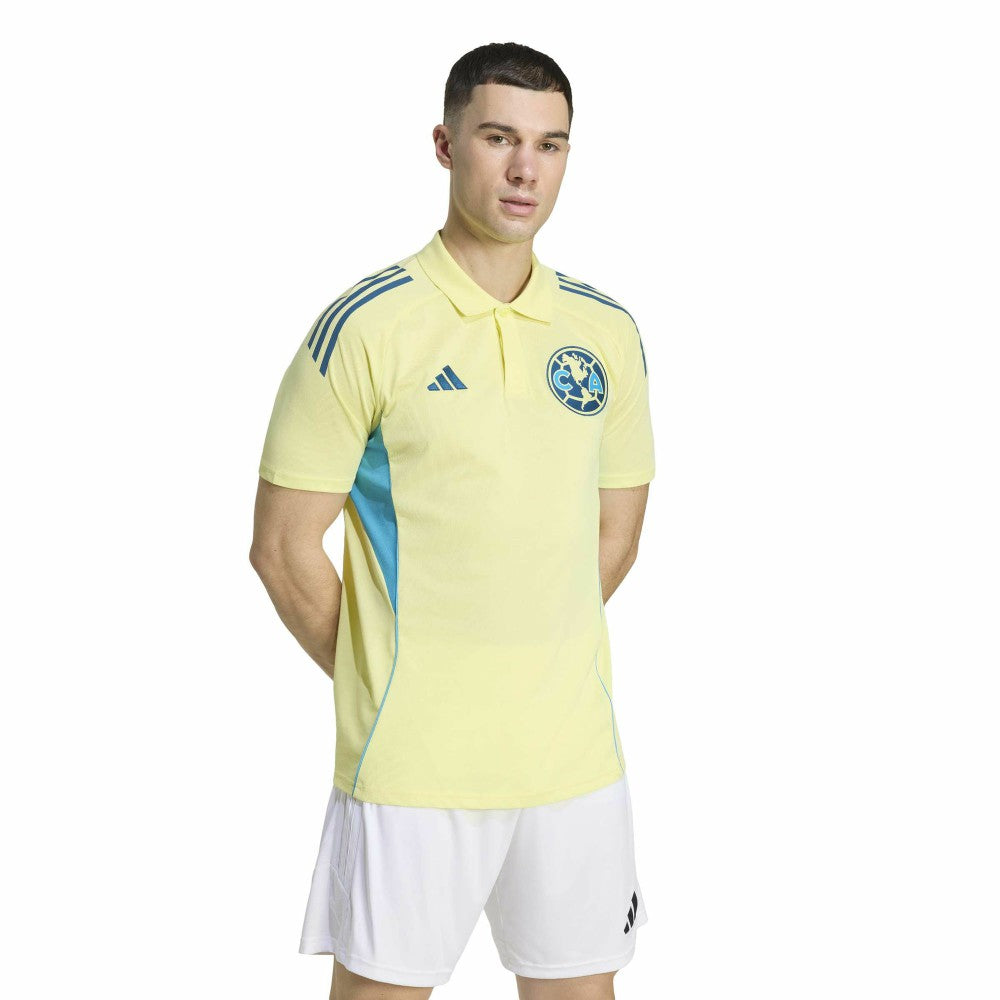 Club America Tiro 2025/26 Training Polo Yellow - Adidas