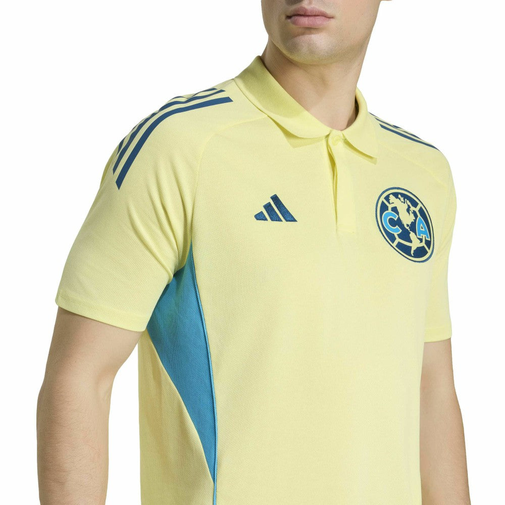 Club America Tiro 2025/26 Training Polo Yellow - Adidas
