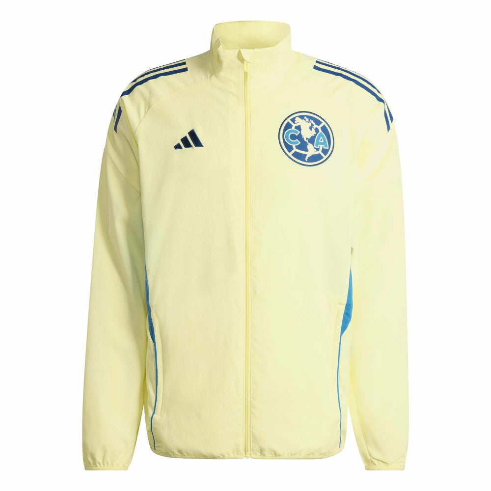 Club America Tiro 2025/26 Full-Zip Training Jacket Yellow - Adidas
