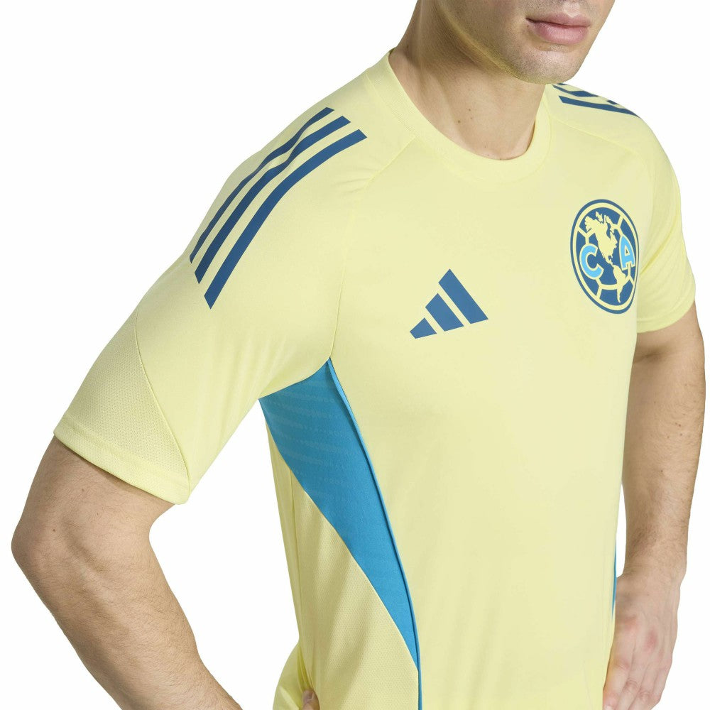 Club America Tiro 2025/26 AEROREADY Training Jersey Yellow - Adidas