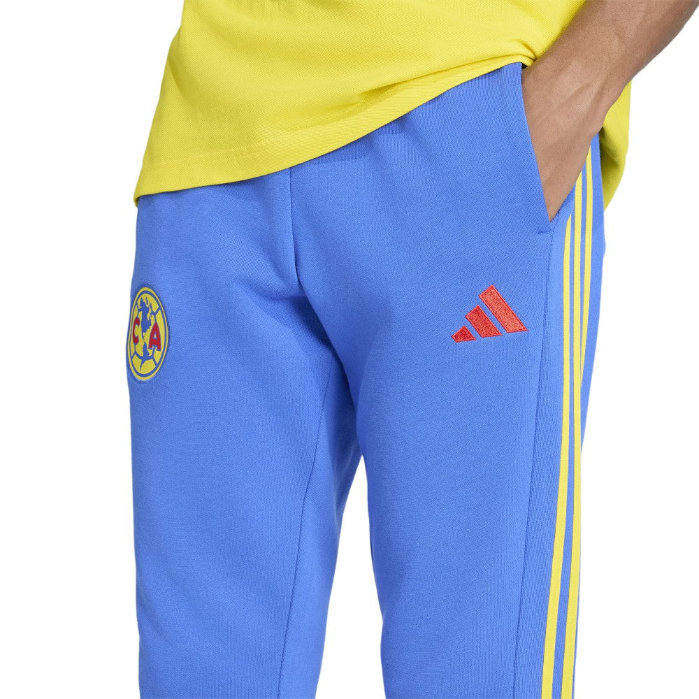 Club America 2025/26 Alphaskin Track Pants Blue - Adidas