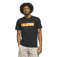 Colombia National Team Jersey Hook T-Shirt Black - Adidas