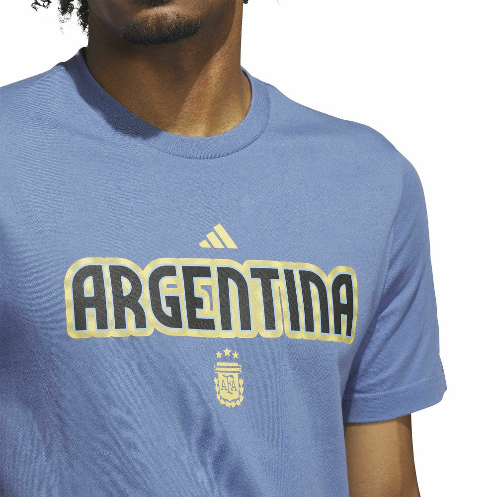 Argentina National Team Jersey Hook T-Shirt Blue - Adidas