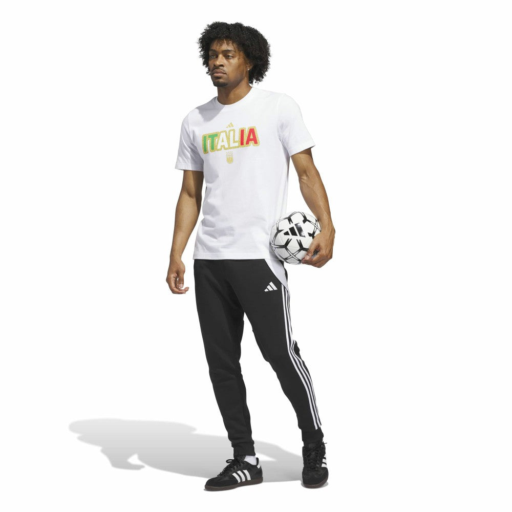 Italy National Team Jersey Hook T-Shirt White - Adidas