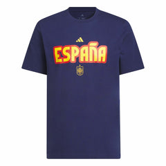 Spain National Team Jersey Hook T-Shirt Navy - Adidas