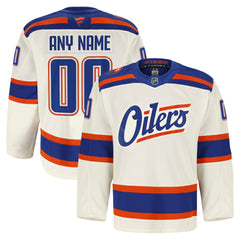 Edmonton Oilers Fanatics Alternate Authentic Pro Custom Jersey On Sale