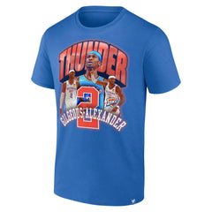 Shai Gilgeous-Alexander Oklahoma City Thunder Quick Pass T-Shirt Online