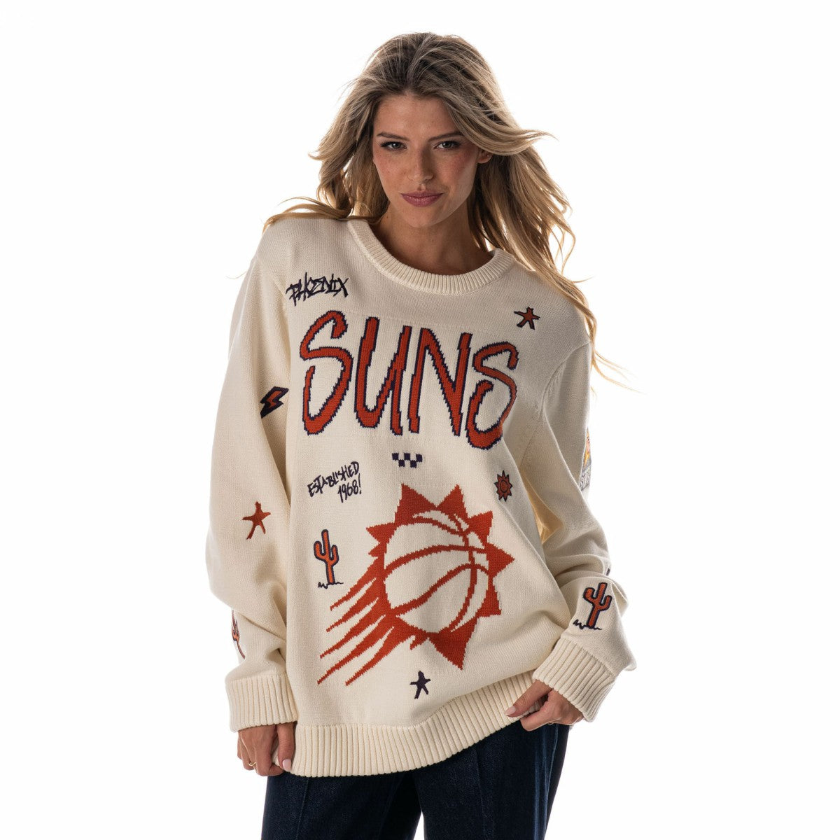 Phoenix Suns The Wild Collective Unisex 2025/26 City Edition Jacquard Sweater Discount
