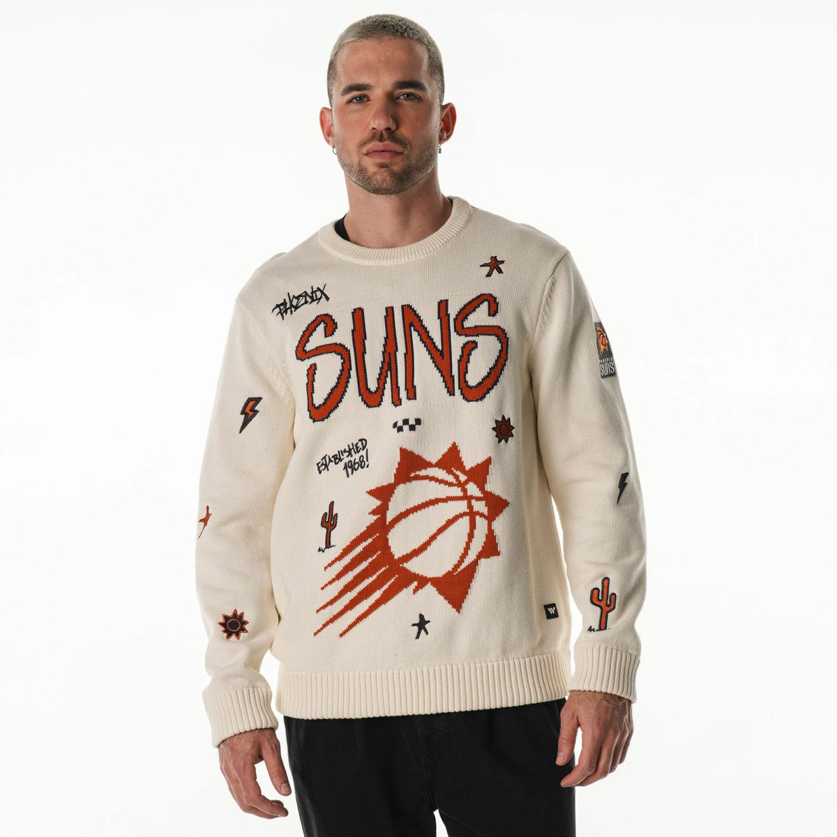 Phoenix Suns The Wild Collective Unisex 2025/26 City Edition Jacquard Sweater Discount