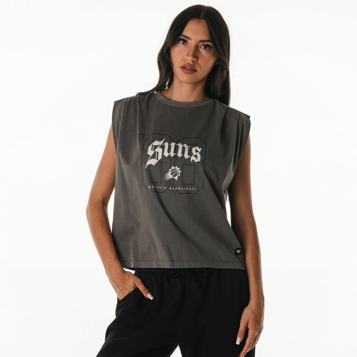 Phoenix Suns The Wild Collective Unisex 2025/26 City Edition Boxy Cropped Darted Tank Top On Sale