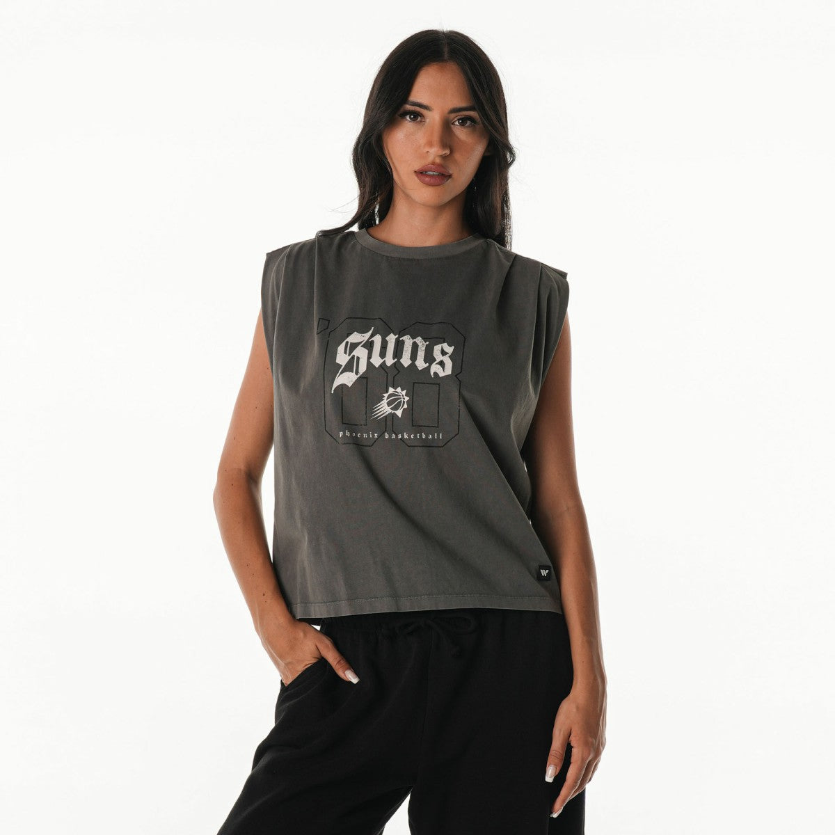 Phoenix Suns The Wild Collective Unisex 2025/26 City Edition Boxy Cropped Darted Tank Top On Sale