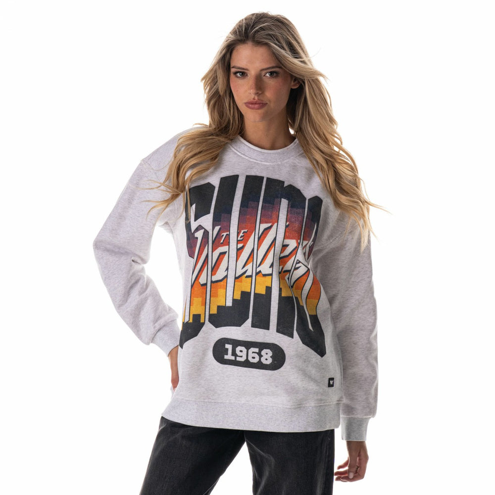 Phoenix Suns The Wild Collective Unisex 2025/26 City Edition Double Collar Fleece Sweatshirt On Sale