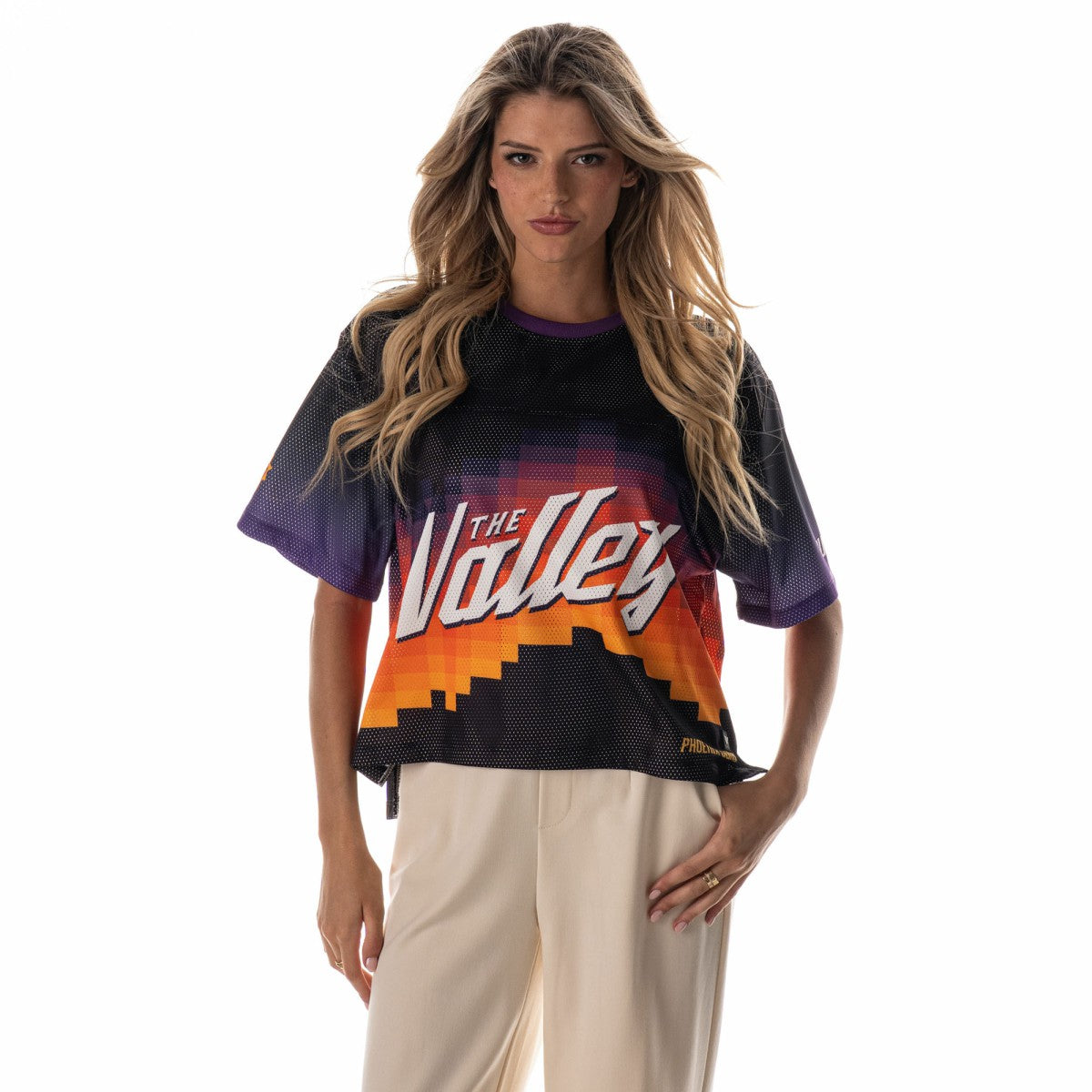 Phoenix Suns The Wild Collective Unisex 2025/26 City Edition Boxy Mesh T-Shirt Discount